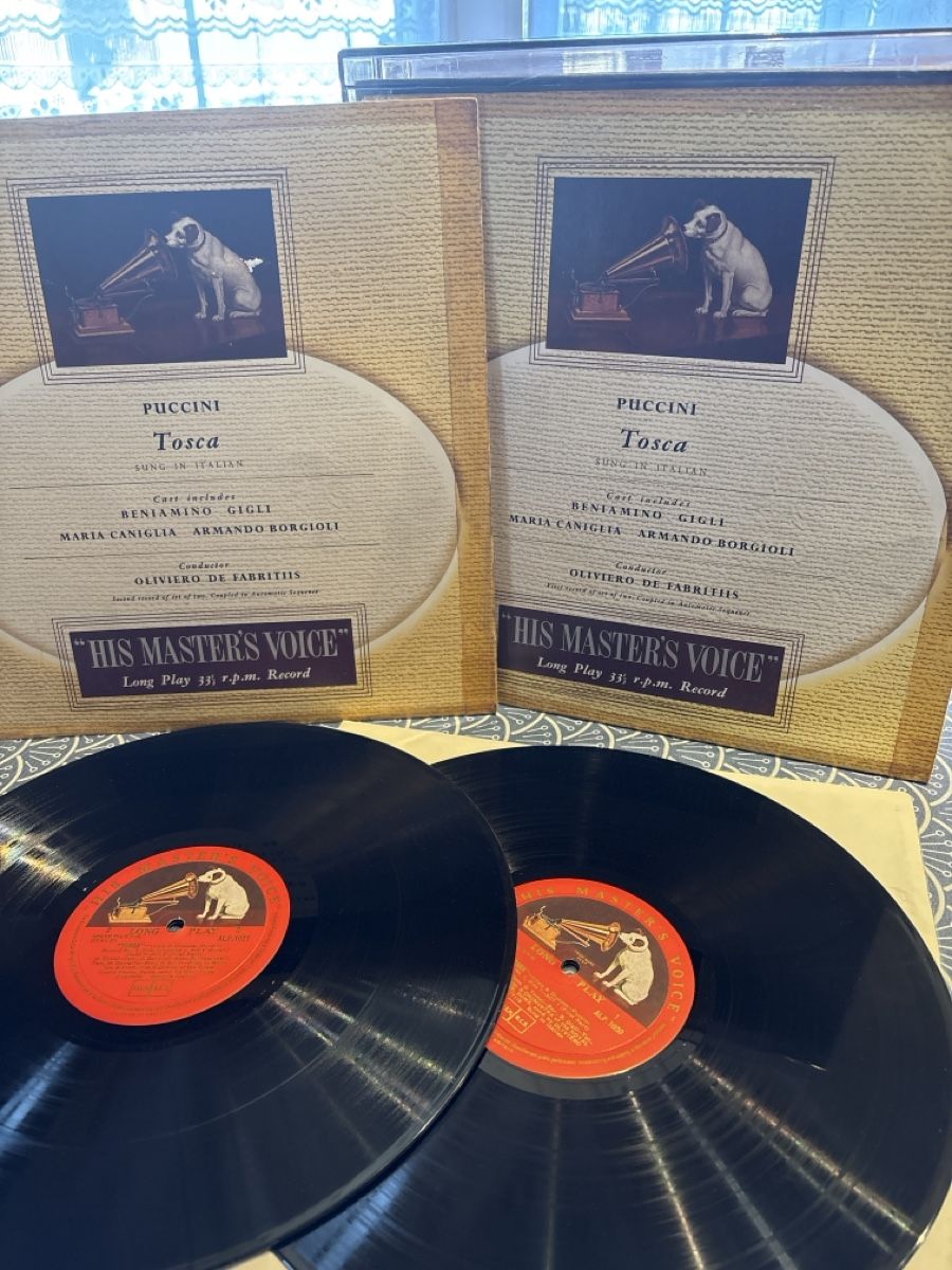 Dischi in vinile: Vinyle Puccini Tosca HMV 33 tours  – Usato da Ste-Croix venduto da choupy60