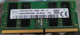 DDR4 SO-DIMM PC4-2400T 16Gb (Lenovo / SK Hynix)