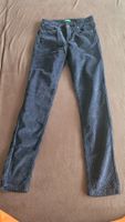 Pantaloni blu di velluto a coste Benetton tg.38 ITA