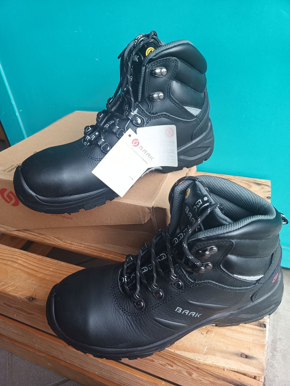 Scarpe da uomo: Baak Sicherheitsschuhe S3 SRC ESD 41 – Nuovo e nell'imballaggio originale da Oberegg venduto da 19franzi94 4
