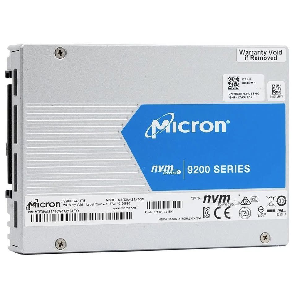 Harddisks: Micron 9200 ECO 8 TB – Gebraucht aus Forel (Lavaux) von davidgehrig
