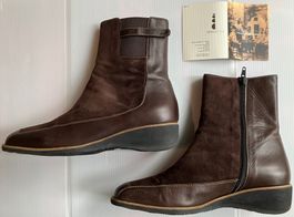 Bottines cuir & daim Vitulli Moda, neuves, T 37.5, val 320.-
