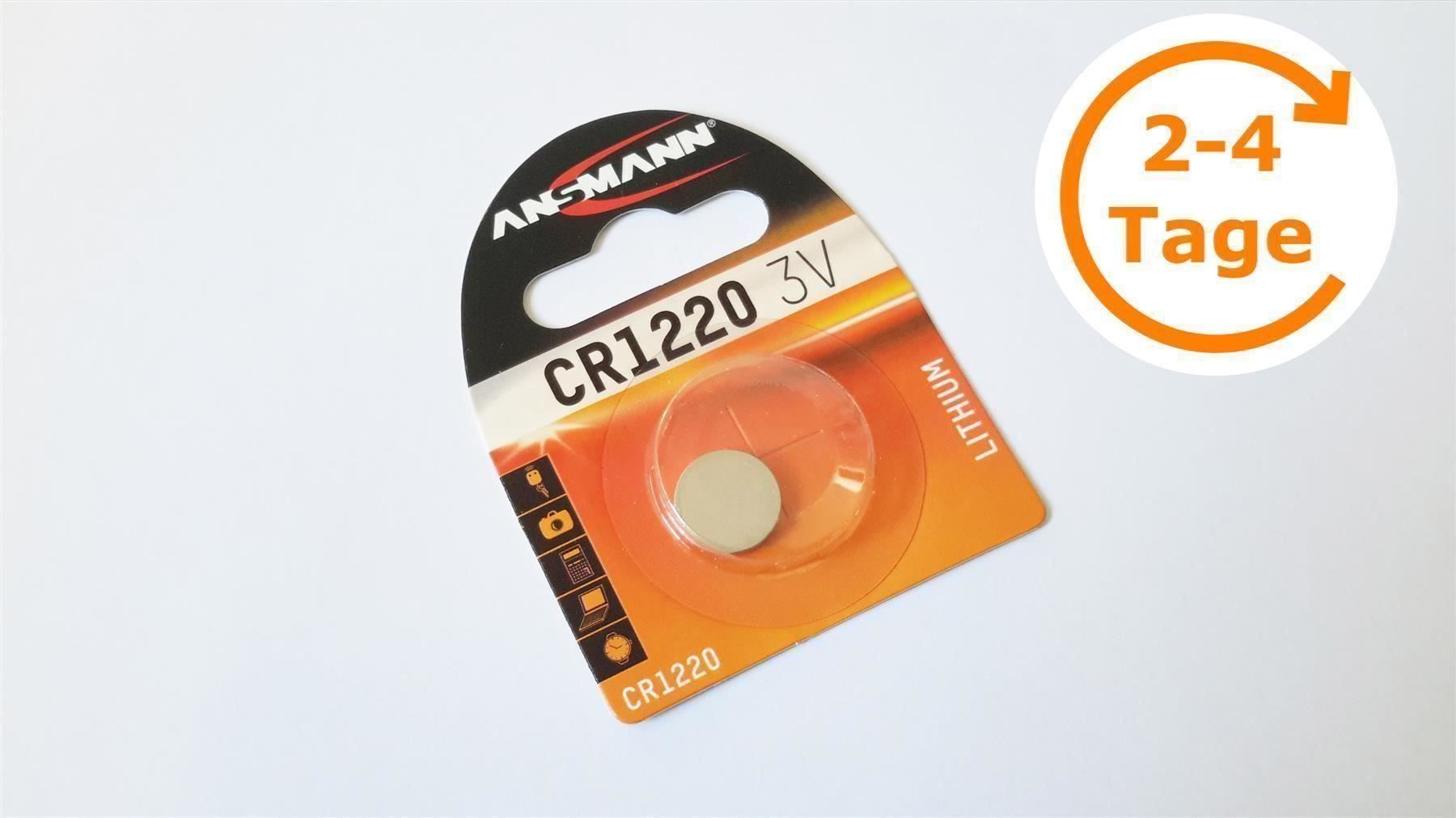 Caricatori & Batterie: Knopfzelle CR1220, Lithium, Ansmann – Nuovo e nell'imballaggio originale da St. Gallen venduto da cointec