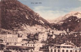 Chur GR // ca. 1910 gegen Süden // Sommer