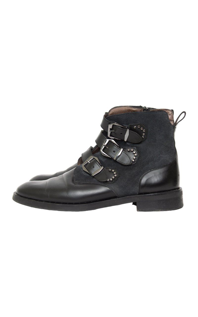 Damenschuhe: Pertini Buckle Boots – Gr. 38.5 – Gebraucht aus Illnau von Monkky