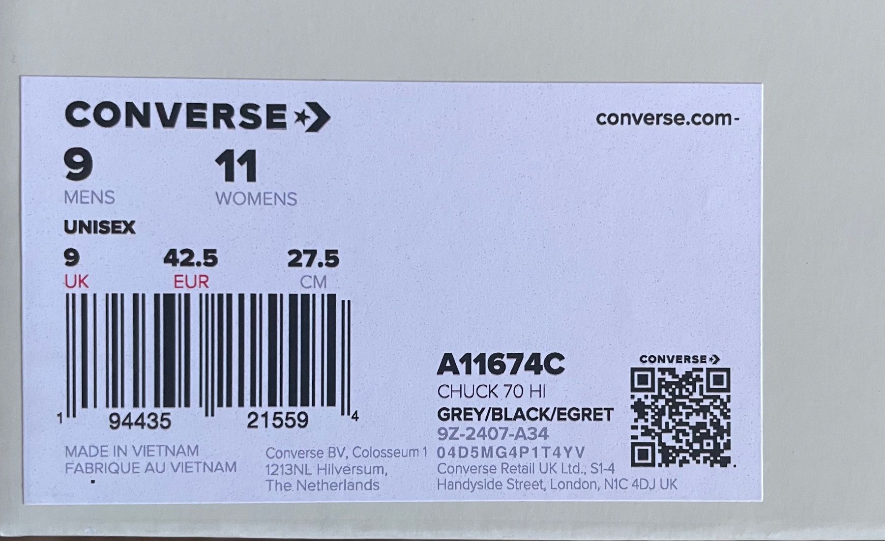 Converse Scarpe da uomo: Stüssy converses x Chuck Taylor – Nuovo e nell'imballaggio originale da Neuchatel venduto da melagian 8