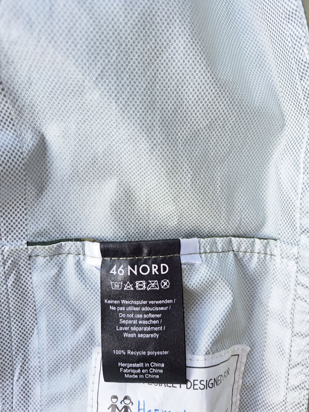 46 Nord Giacche: Kinder-Regenjacke 46 Nord Gr. 128 – Usato da Emmenbrücke venduto da afd123 3