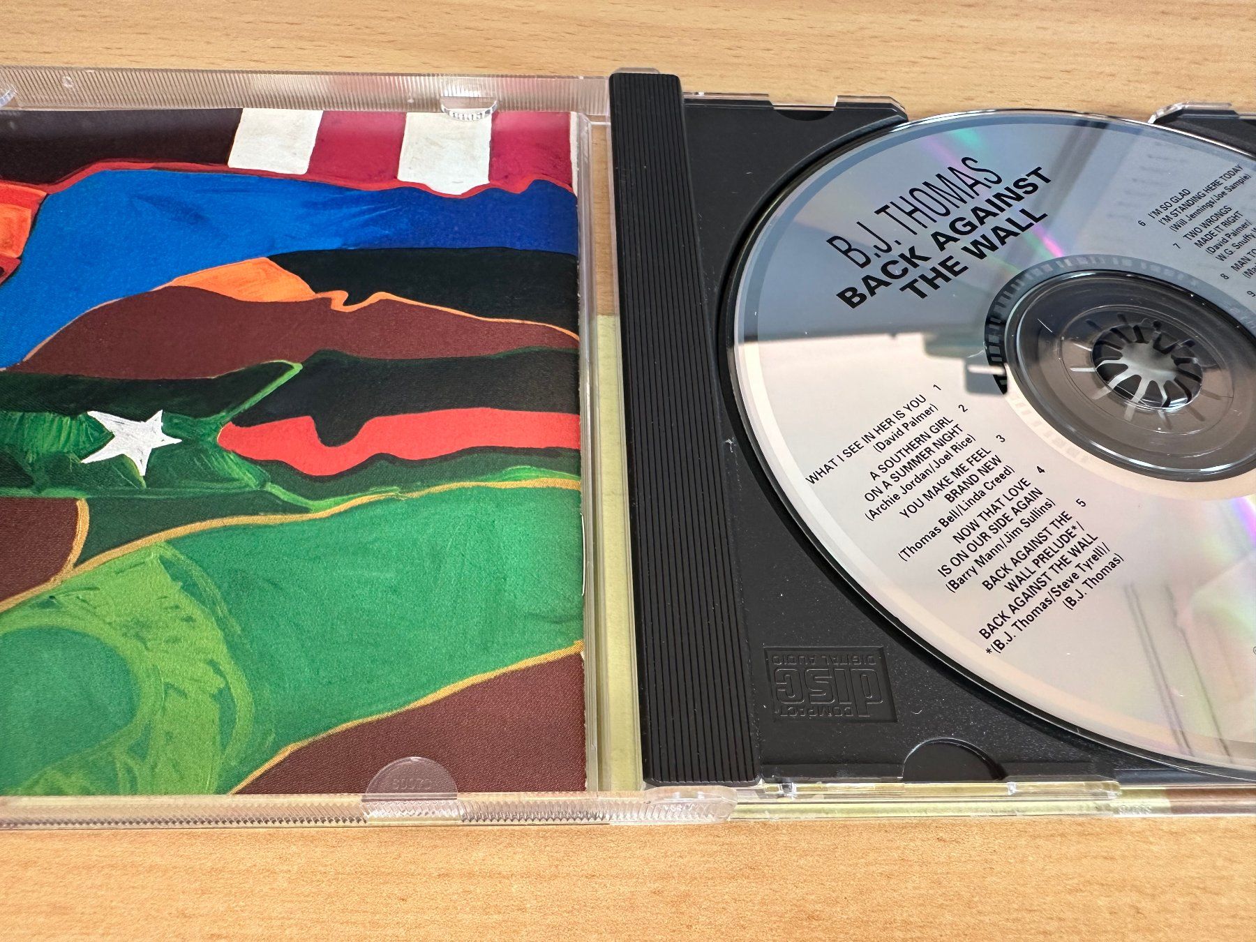 CD: B.J. Thomas – Back Against The Wall – Usato da Rikon im Tösstal venduto da Alpenmutz 2