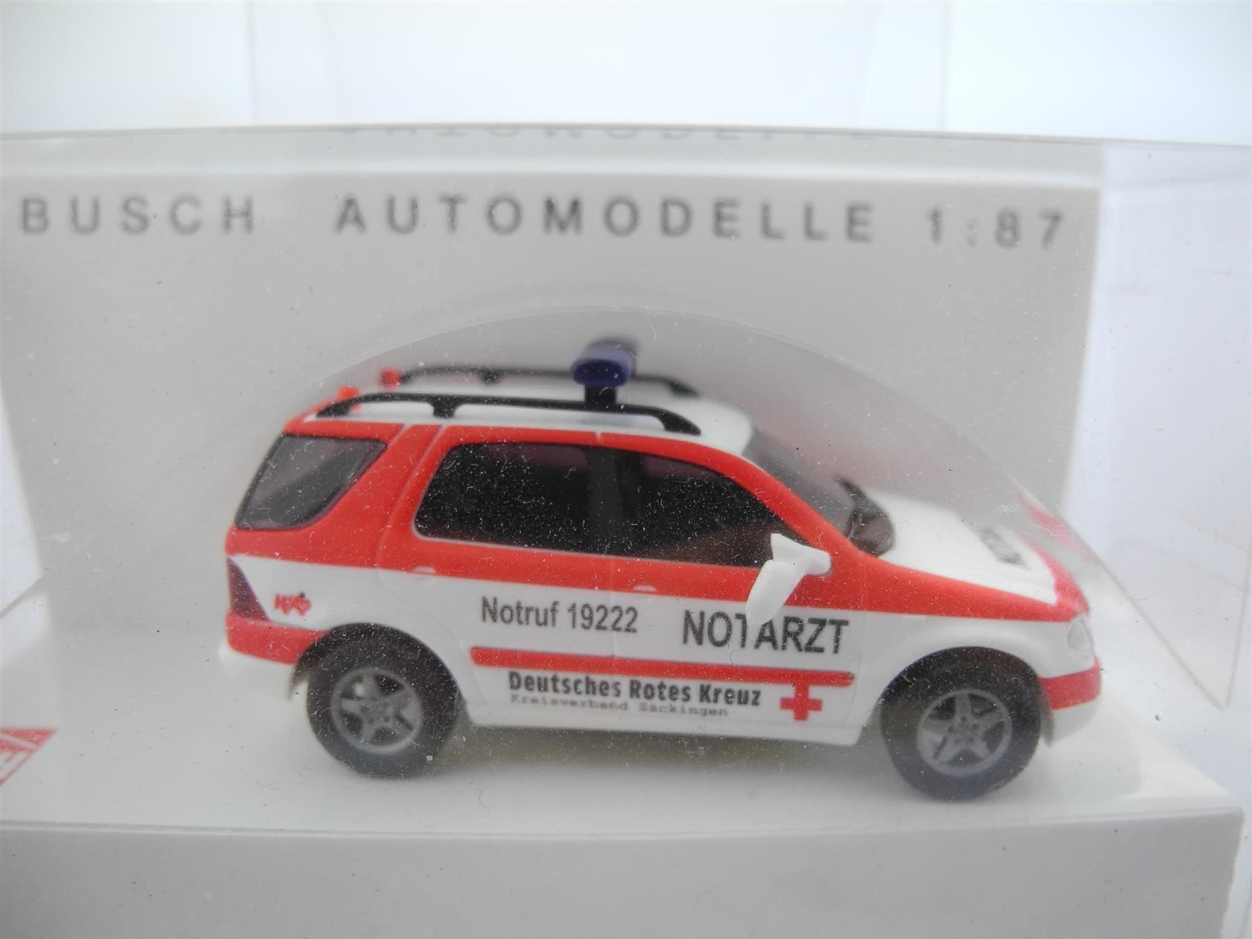 Busch Modellini d'auto: Busch 48514 "DRK Säckingen", Nr. t60 – Nuovo e nell'imballaggio originale da Kottwil venduto da Crazyrolf 1