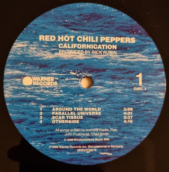 Dischi in vinile: Red Hot Chili Peppers Californication – Nuovo e nell'imballaggio originale da Brittnau venduto da Zibu 4