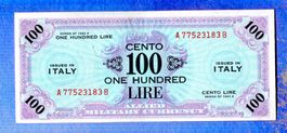 Italien AM-LIRE 100 lire gut erhaltung AU selten-rare
