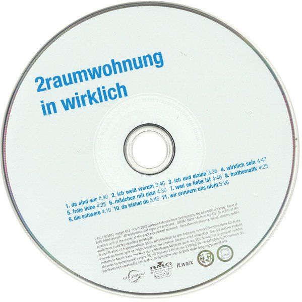 CD: 2raumwohnung – In Wirklich – Usato da Winterthur venduto da meduc11 2