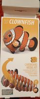 3D Clownfisch Modellbausatz aus Karton,