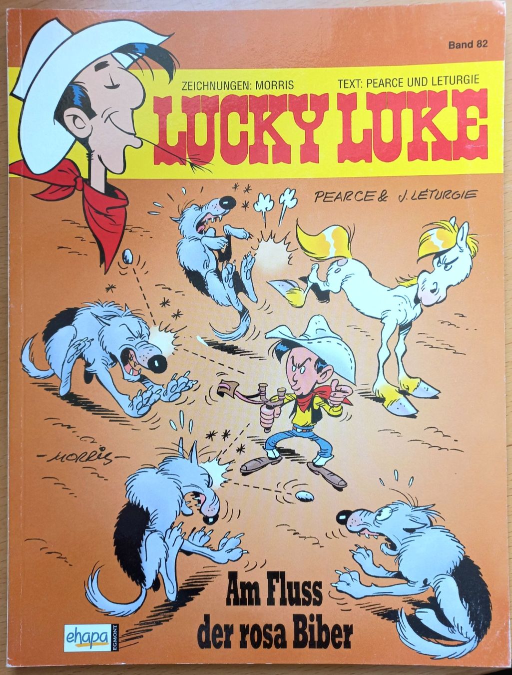 Fumetti: Comic - Lucky Luke 82 - Am Fluss der rosa Biber – Usato da Niederuzwil venduto da lubimaja