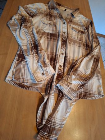 Chemise matière douce taille L marque Chicorée