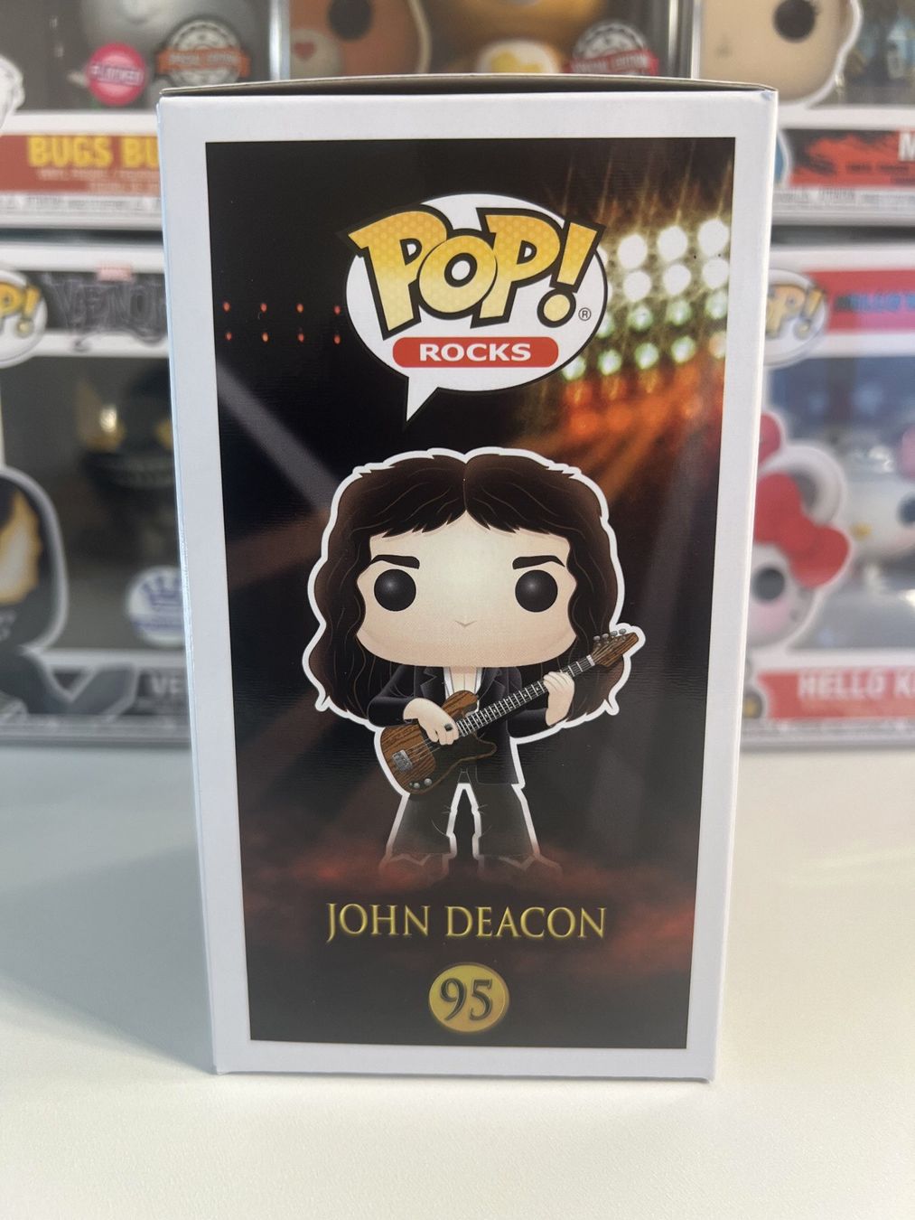 Funko Statuette: Funko POP! Rocks Queen John Deacon – Nuovo e nell'imballaggio originale da Le Mouret venduto da perfectbijou 1