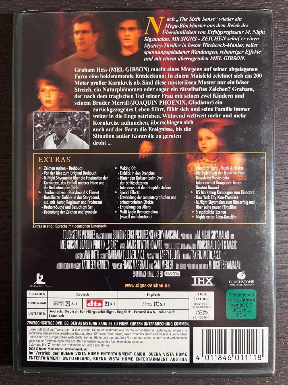 Tutti i DVDs: Signs - Zeichen – Usato da Zürich venduto da FilmFreunde 1