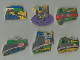 6 Minibuffet Pins SBB CFF FFS