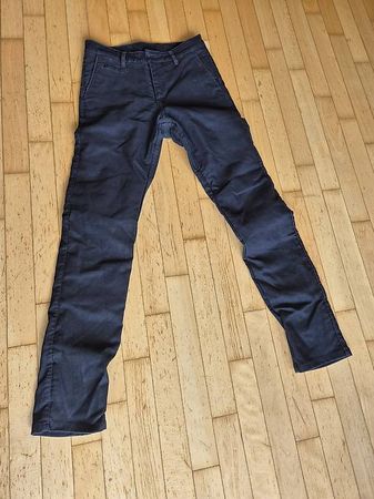 Rokker Motorradhose "Chino Navy" W32/L34 Business Look