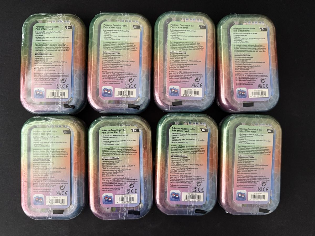 Pokémon Carte collezionabili: Lumiose City Mini Tin EN 8x – Nuovo e nell'imballaggio originale da Anglikon venduto da Alejandro.sz 1