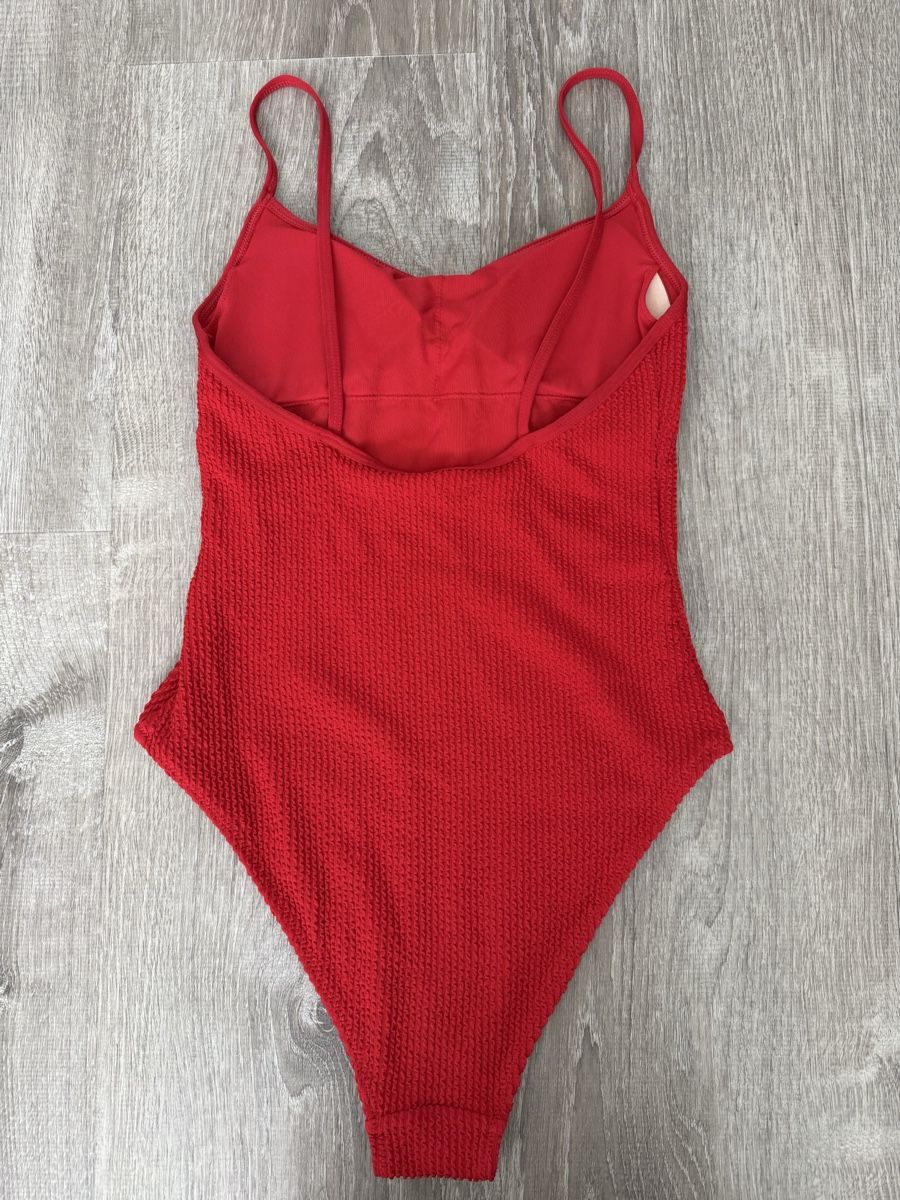 H&M Costumi da bagno & Bikini: H&M Roter Badeanzug Gr.S – Nuovo (secondo la descrizione) da Frauenfeld venduto da sharonhabrik 1