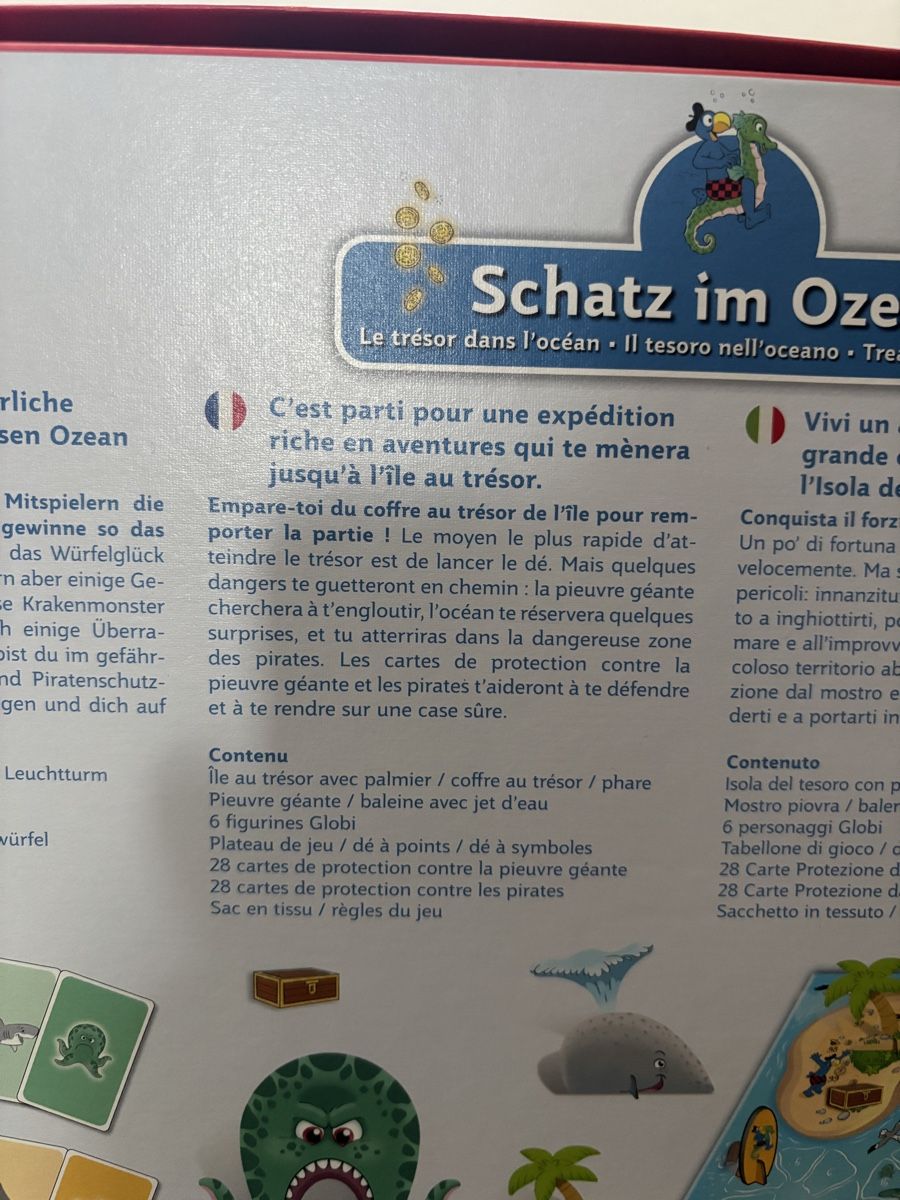 Jeux: Schatz Im Ozean  – Neuf (Voir description) à Wavre par lin_v77j 1