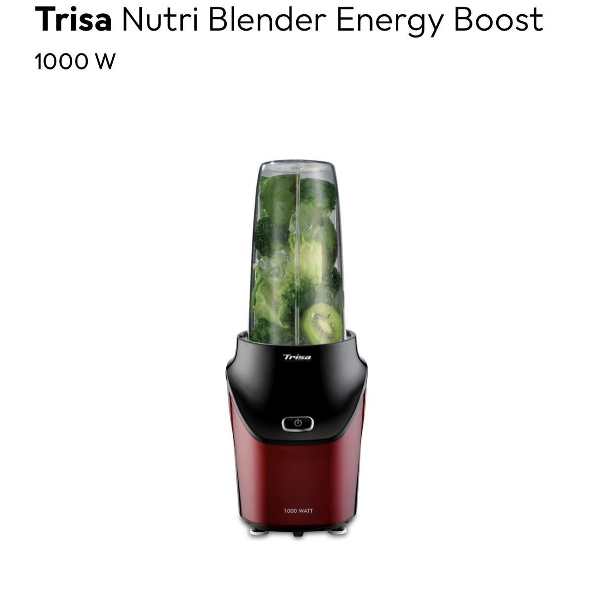 Trisa Elettrodomestici da cucina: Trisa Nutri Bullet Blender 1000 W – Nuovo (secondo la descrizione) da Küsnacht ZH venduto da sabinamari 3