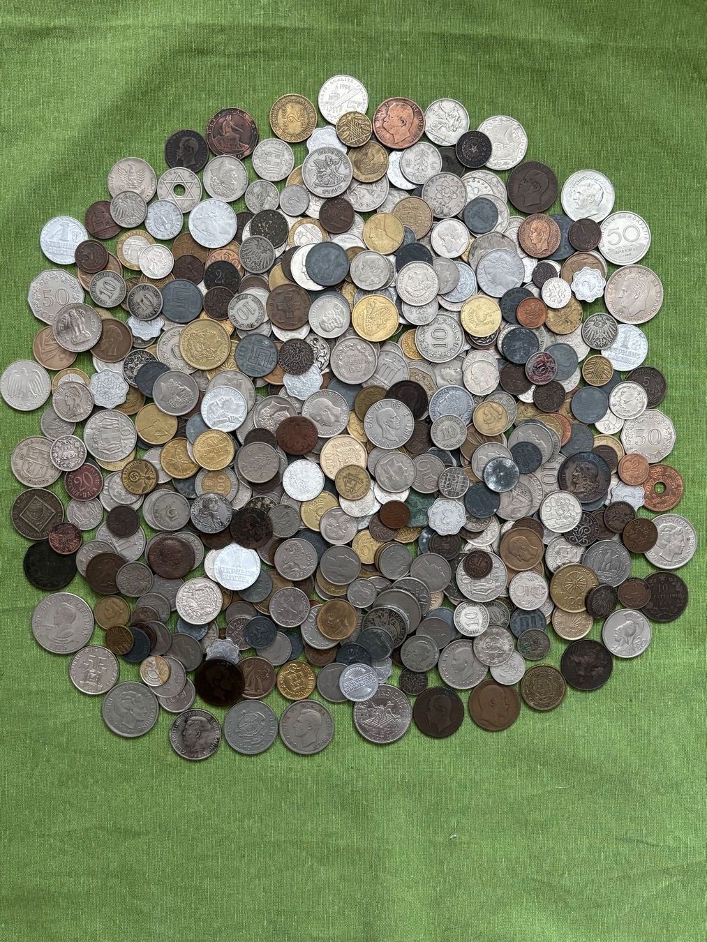 Toutes les monnaies: Münzen-Lot, ca. 3 Kilogramm – D'occasion à Kriens par Schweinsforelle 3