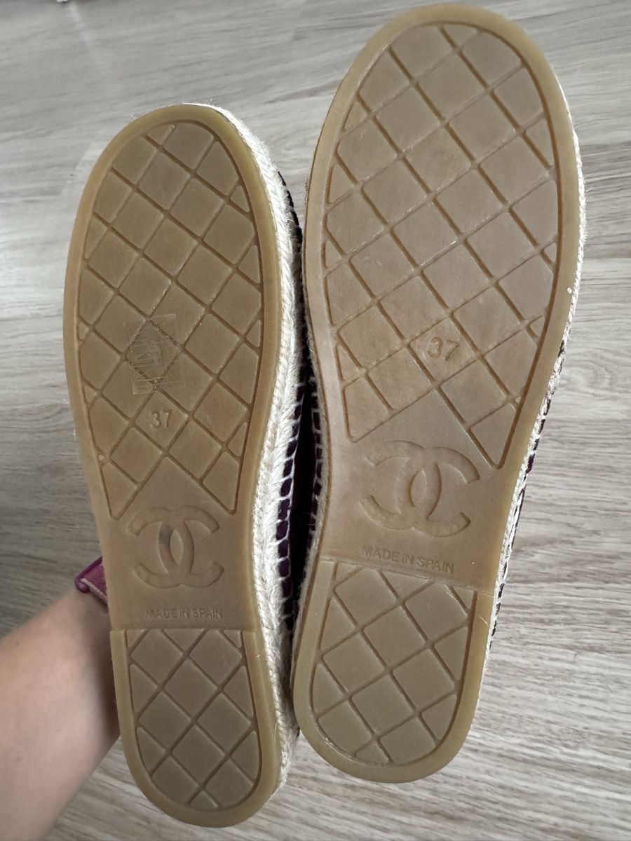 Chanel Scarpe da donna: Chanel Espadrilles Samt Gr. 37 Neu – Nuovo e nell'imballaggio originale da Killwangen venduto da was.sharp 6