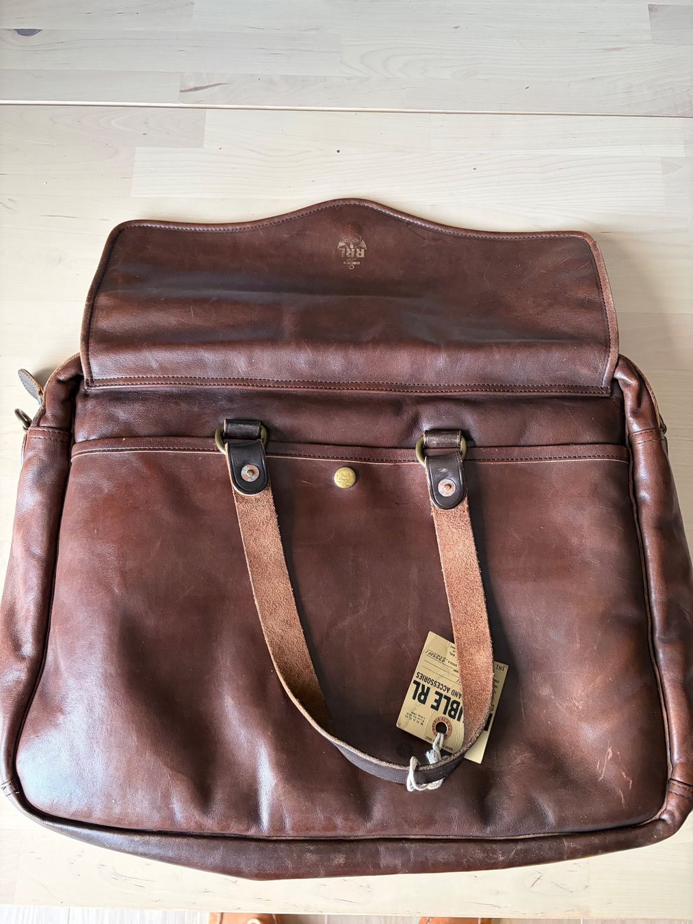 Valigie & Borse: porte-documents RRL - Ralph Lauren - cuir vachette – Usato da Givrins venduto da Nicolux01 2