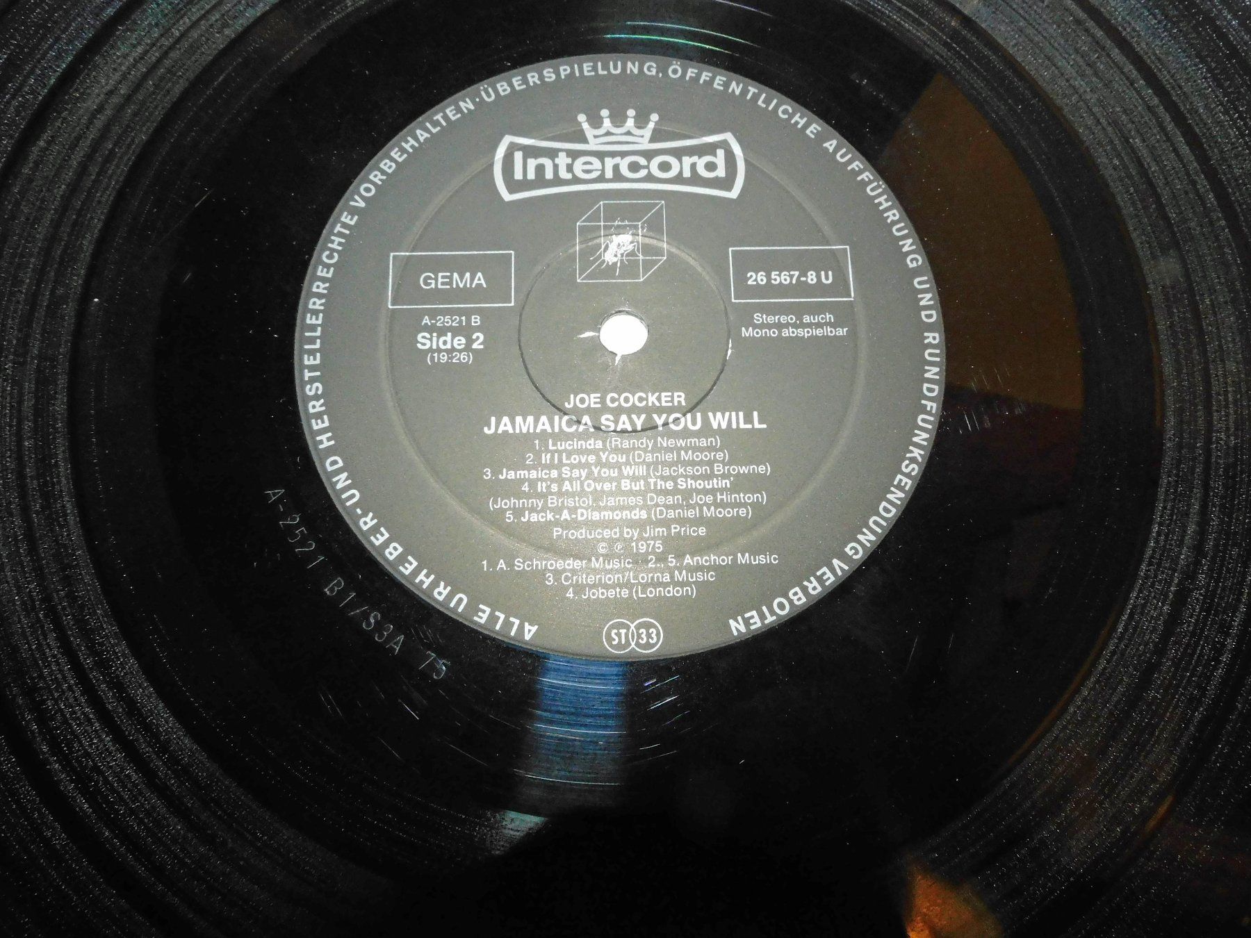 Dischi in vinile: Lp Joe Cocker - 1975 Schallplatte   Lp – Usato da Sursee venduto da 76 4