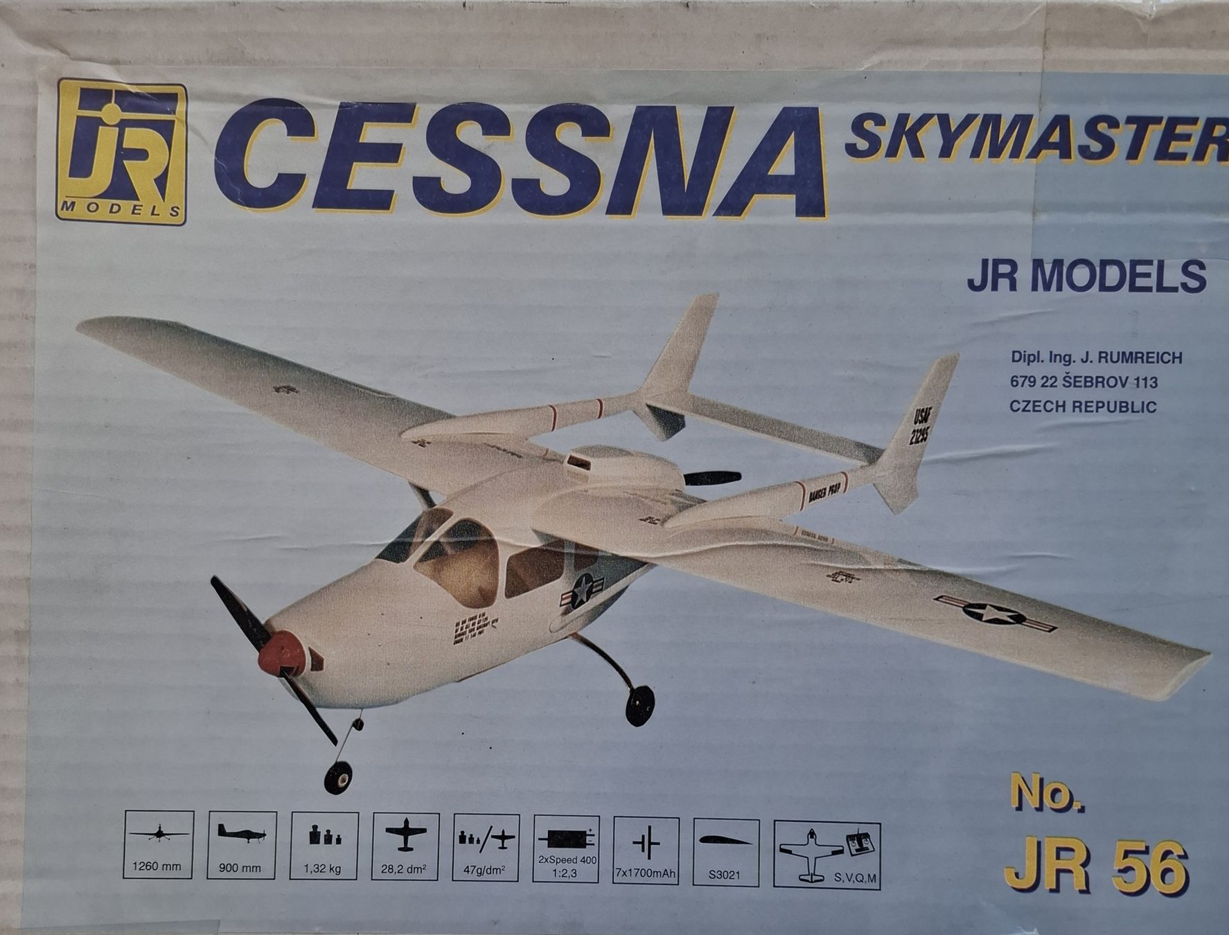 Cessna Modellismo RC: RC Modell Cessna skymaster – Nuovo (secondo la descrizione) da Rothrist venduto da techsale