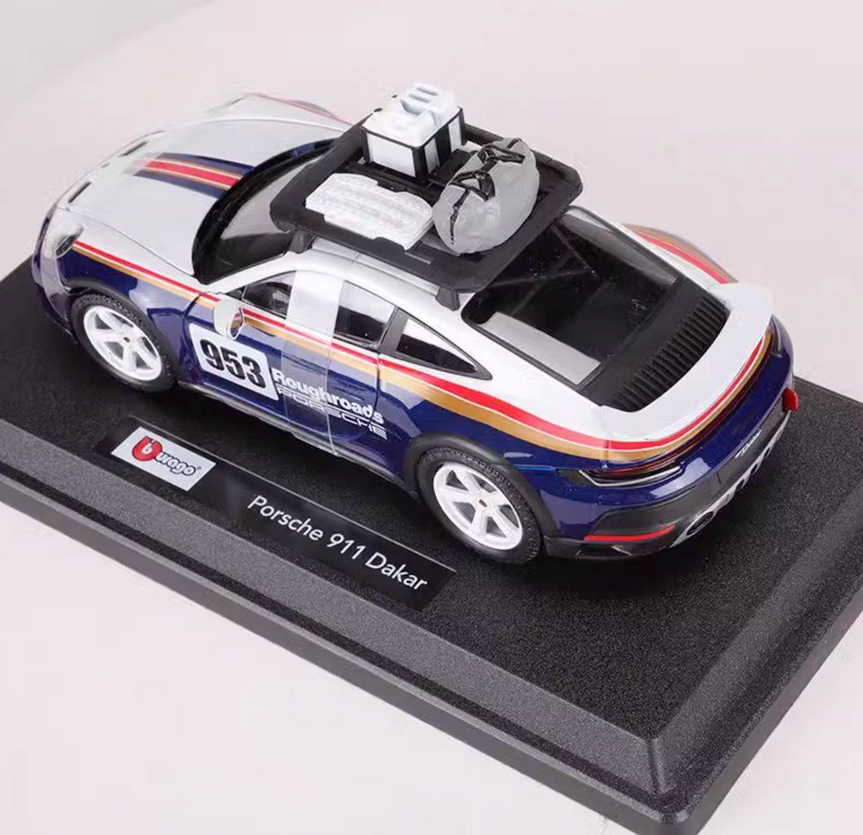 Bburago Modellini d'auto: Porsche 911 Dakar – Nuovo e nell'imballaggio originale da Fribourg venduto da 911cc 4