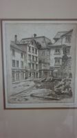 Rorschach. Jakobsbrunnen. Lithografie.