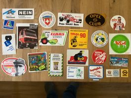Klebersammlung, Stickersammlung 80er/90er Jahre