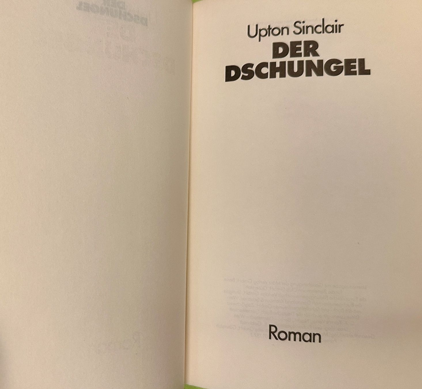 Libri: Upton Sinclair: Bücherpaket 5 Bde. – Usato da Zürich venduto da allp 2