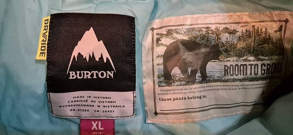 Completi: Snowboard Anzug Burton Dry Ride Jugend – Usato da Schänis venduto da 1234567890ABCDEF 1