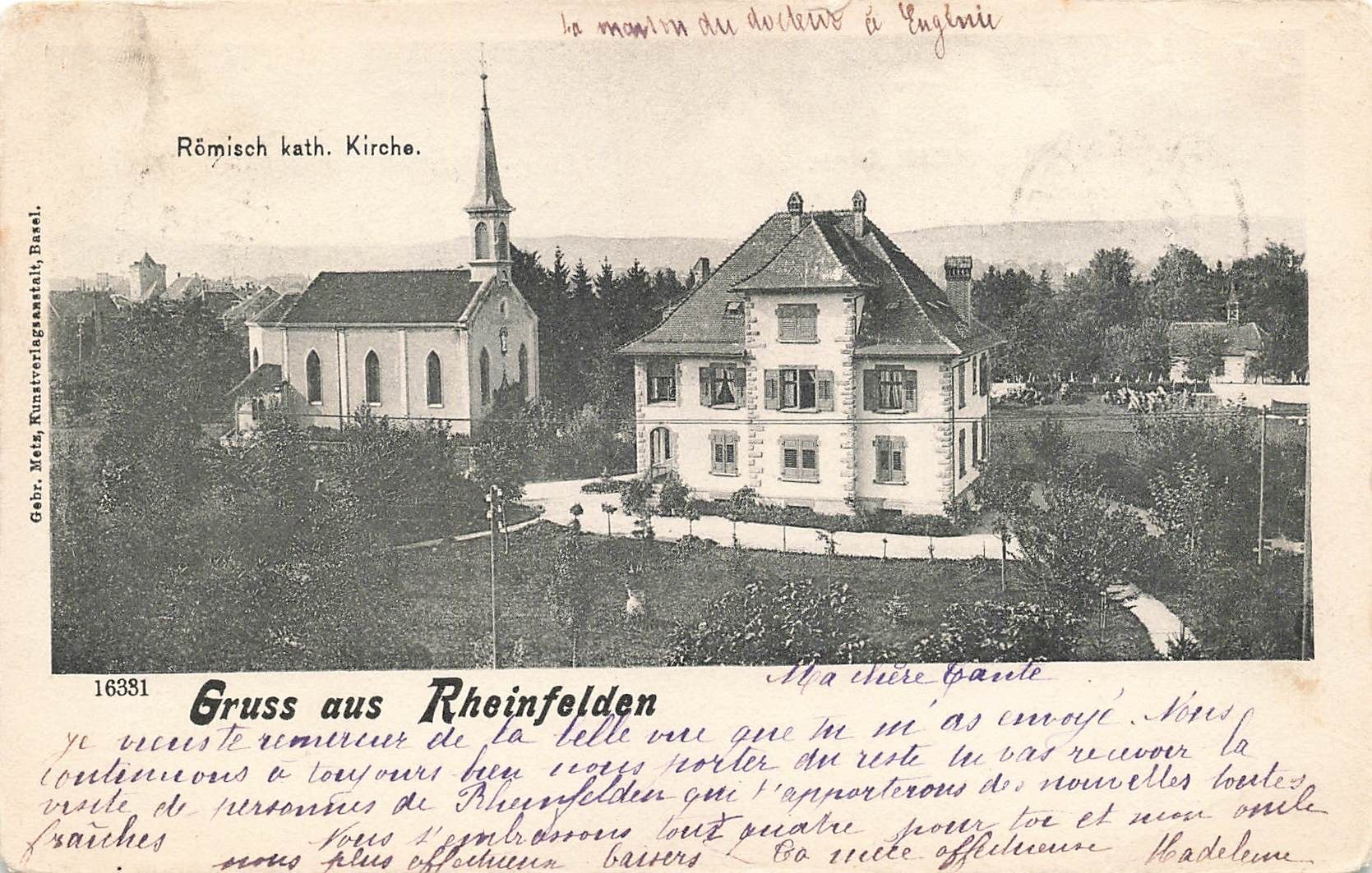 Cartes postales: Gruss aus Rheinfelsen – D'occasion à Biasca par Blenio71