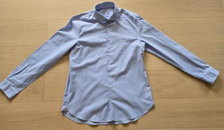 Herren Hemd Michael Kors hellblau Grösse L