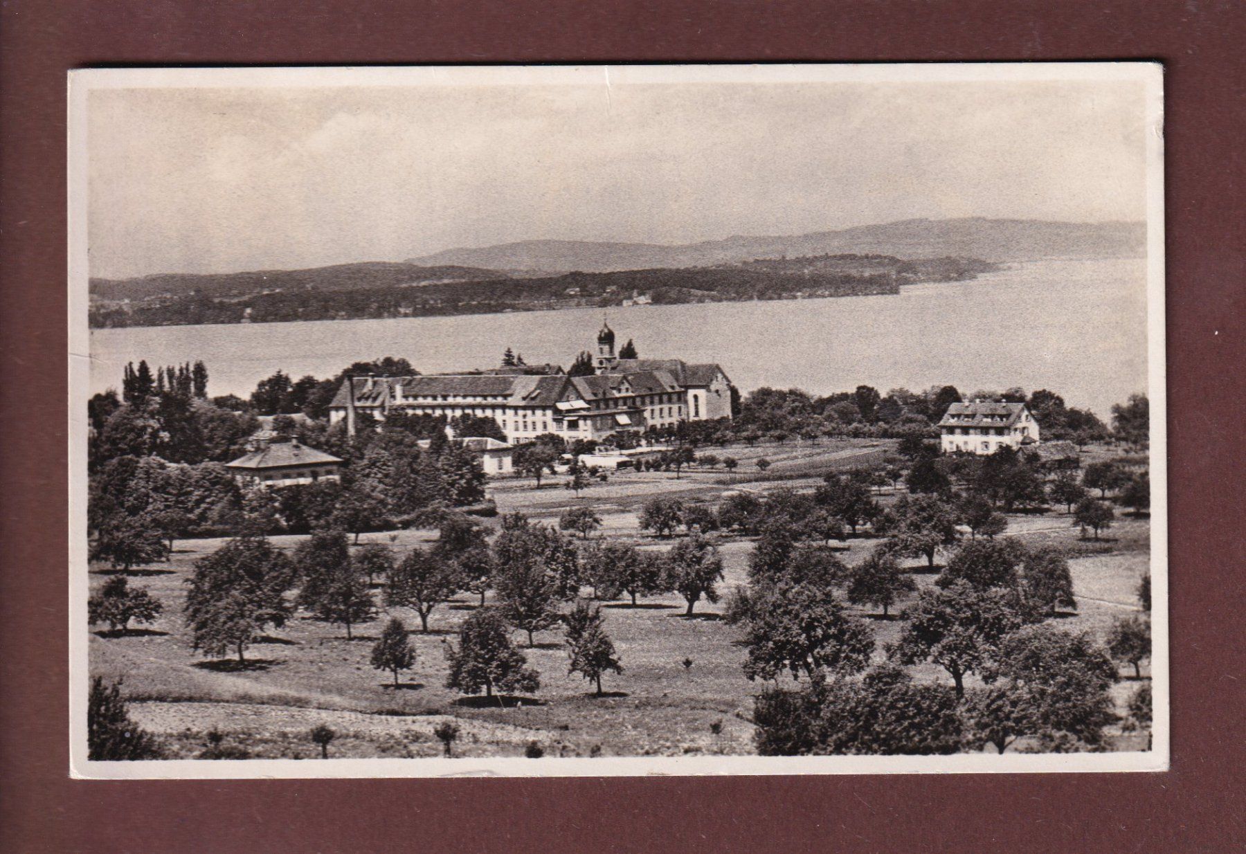 Ansichtskarten: MÜNSTERLINGEN - Kantonsspital - 1944 – Gebraucht aus Pully von nicecards