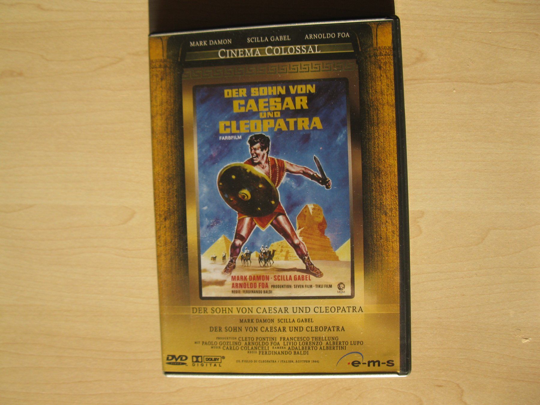 Tutti i DVDs: DVD - Der Sohn von Caesar und Cleopatra – Usato da St. Margarethen TG venduto da Schachmatt