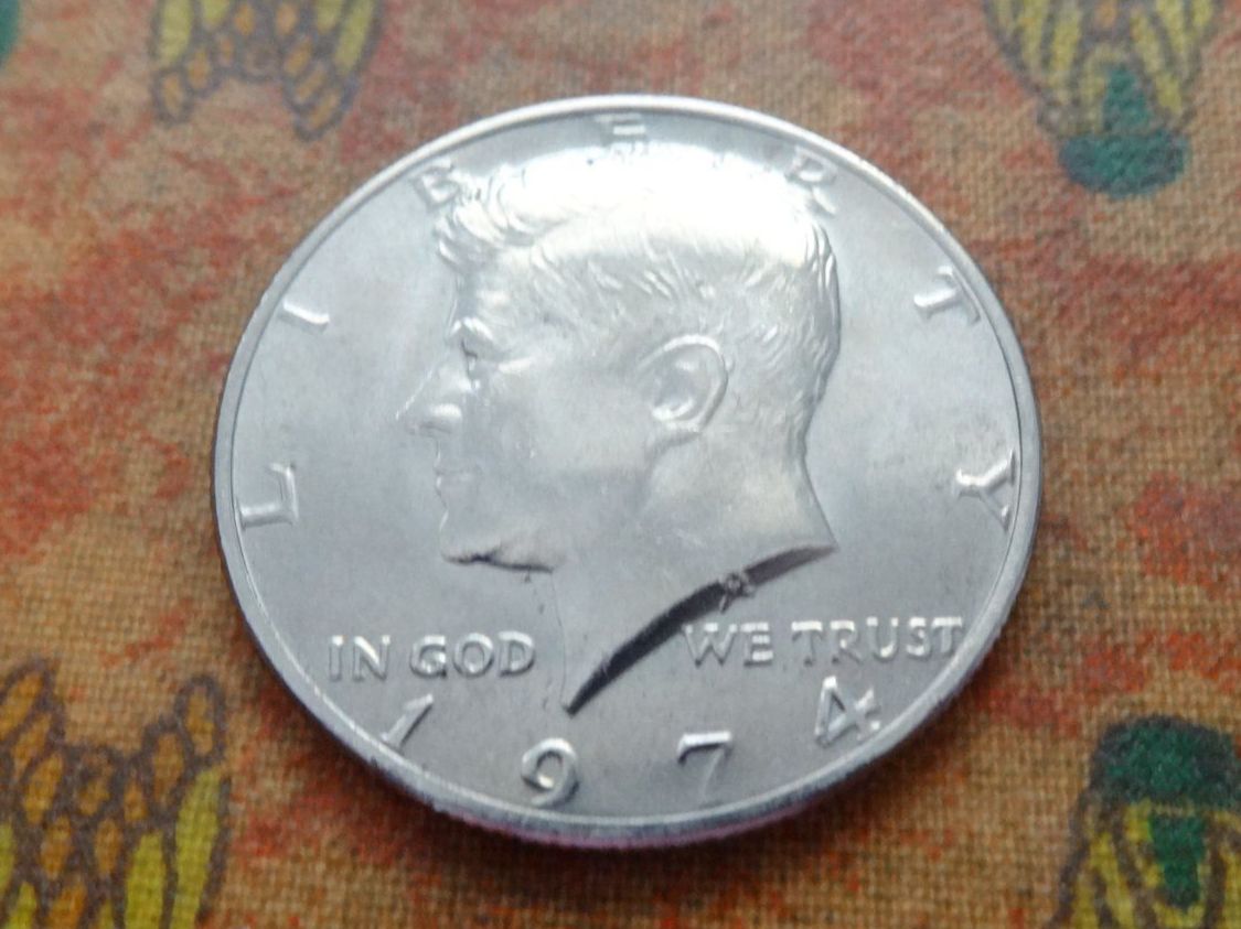 Alle Münzen: USA  Half Dollar  1974 – Gebraucht aus Romanel-sur-Lausanne von Swift13