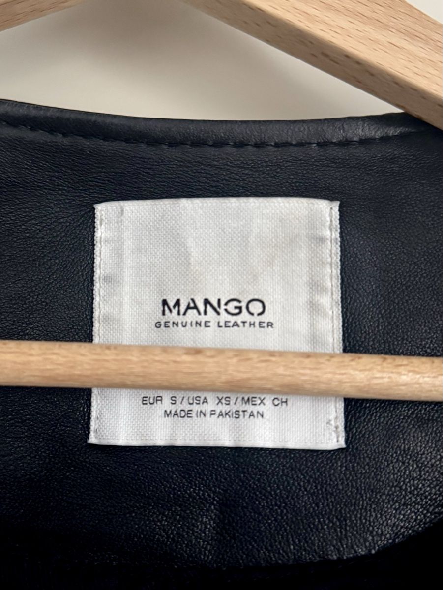Mango Giacche: MANGO genuine leather jacket (100% lederjacke) - S/36 – Usato da Zürich venduto da collins9_kate1 4