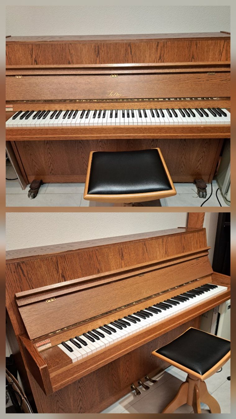 Solton Strumenti musicali: Biete: Klavier mit Hocker, Eichenholz-Optik, TOP Z... – Usato da Hünenberg venduto da GIRO15