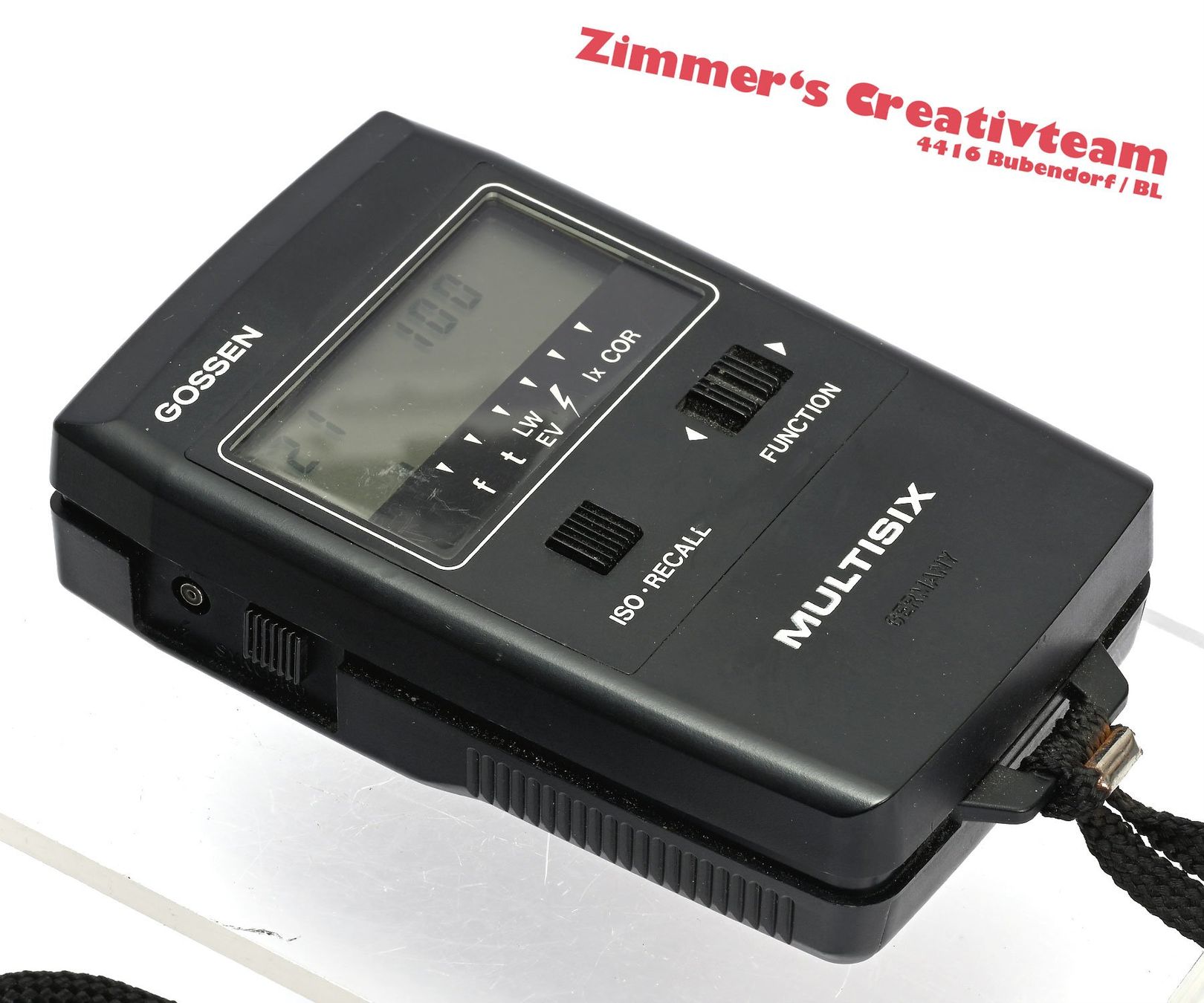 Misurare: Gossen MULTISIX Belichtungsmesser – Usato da Bubendorf venduto da zimmers_creativteam