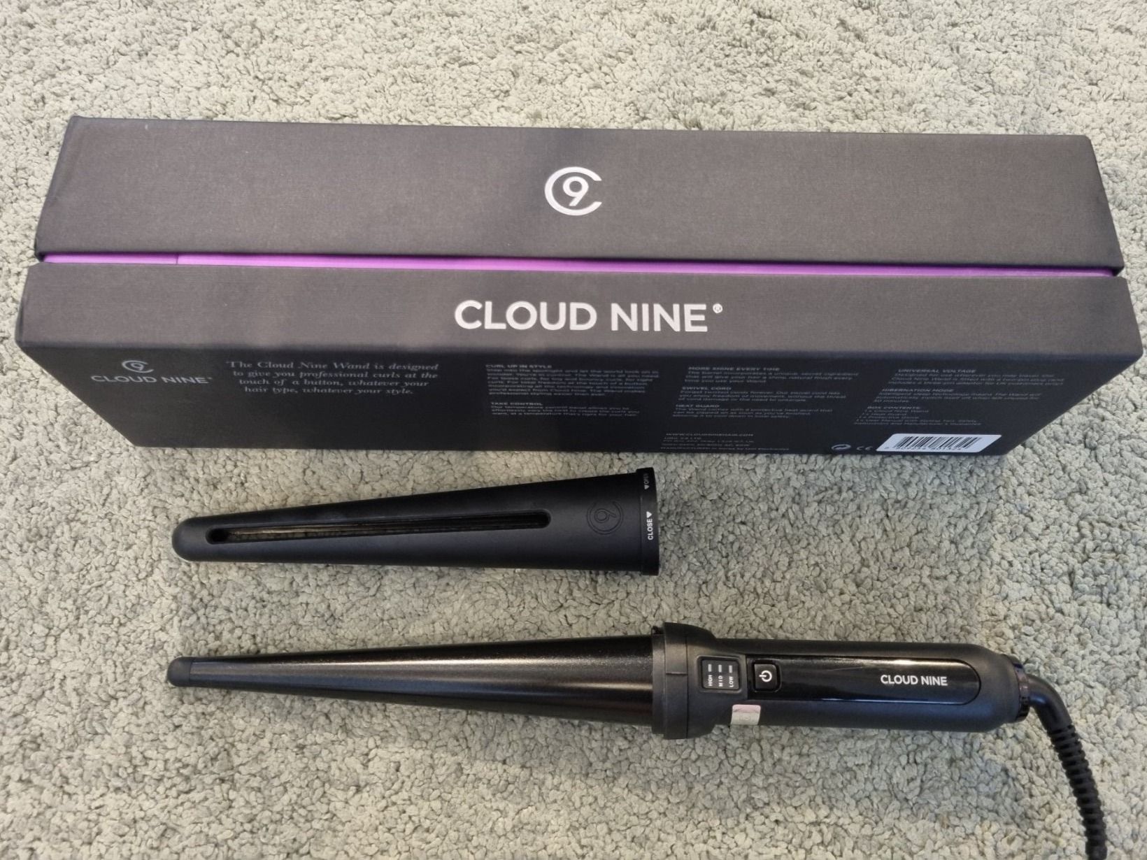 Lockenstäbe & Haarglätter: Cloud Nine Lockenstab THE WAND – Gebraucht aus Wolfwil von s.ara_c