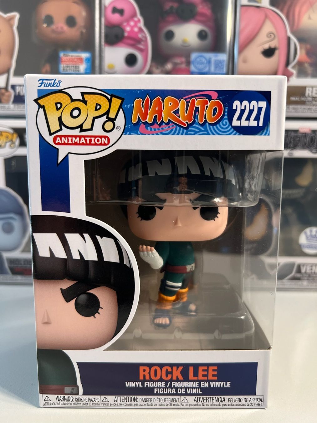 Funko Figuren: Funko POP! Animation Naruto - Rock Lee – Neu und originalverpackt aus Le Mouret von perfectbijou