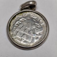 Vintage Pendentif Anhänger aus massivem Silber #A6