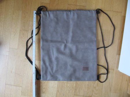 Turntasche Turnbeutel Gym Sportbeutel, beigebraun