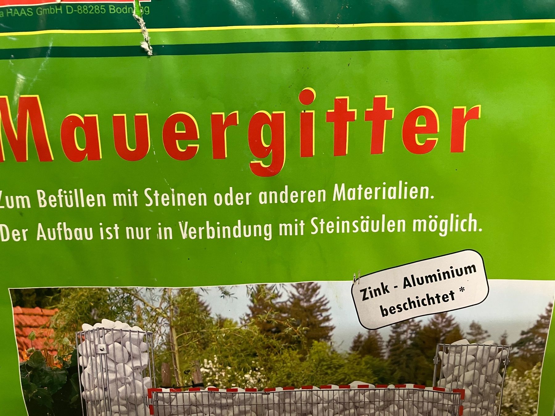 Altro: 3er Set Mauergitter Neu ab 1 CHF – Nuovo e nell'imballaggio originale da Erlenbach im Simmental! venduto da Simmentaler-Perlen 5